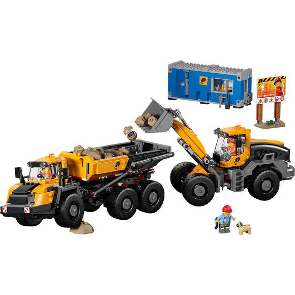 Lego City 60494 Dump Truck And Front Loader
