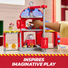 Paw Patrol Fire Rescue Command Fire Station With Marshall Figure