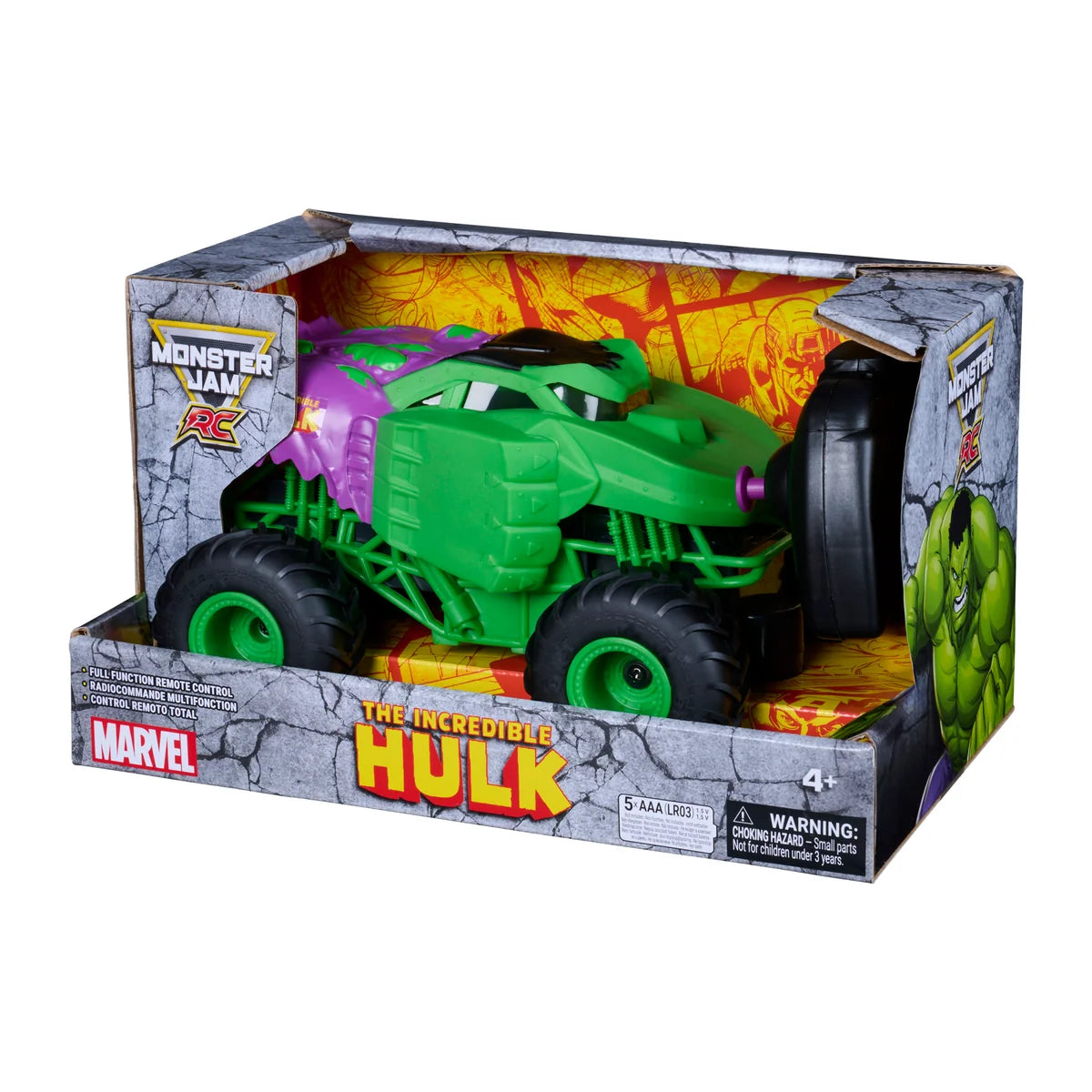 Monster Jam Monster Truck Remote Control 1:24  The Incredible Hulk