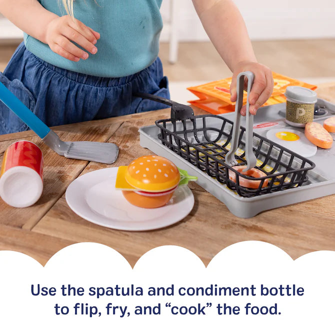 Melissa & Doug Flip and Fry Grill Playset