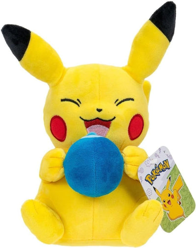 Pokemon 8" Pikachu Soft Toy With Oran Berry