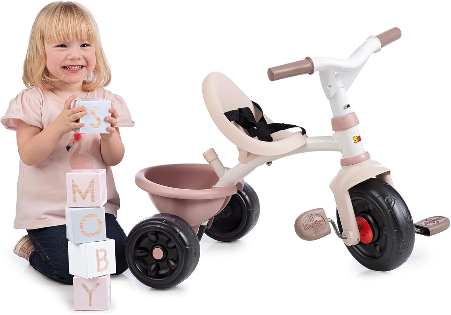 Smoby Be Fun 2 In 1 Trike Pink