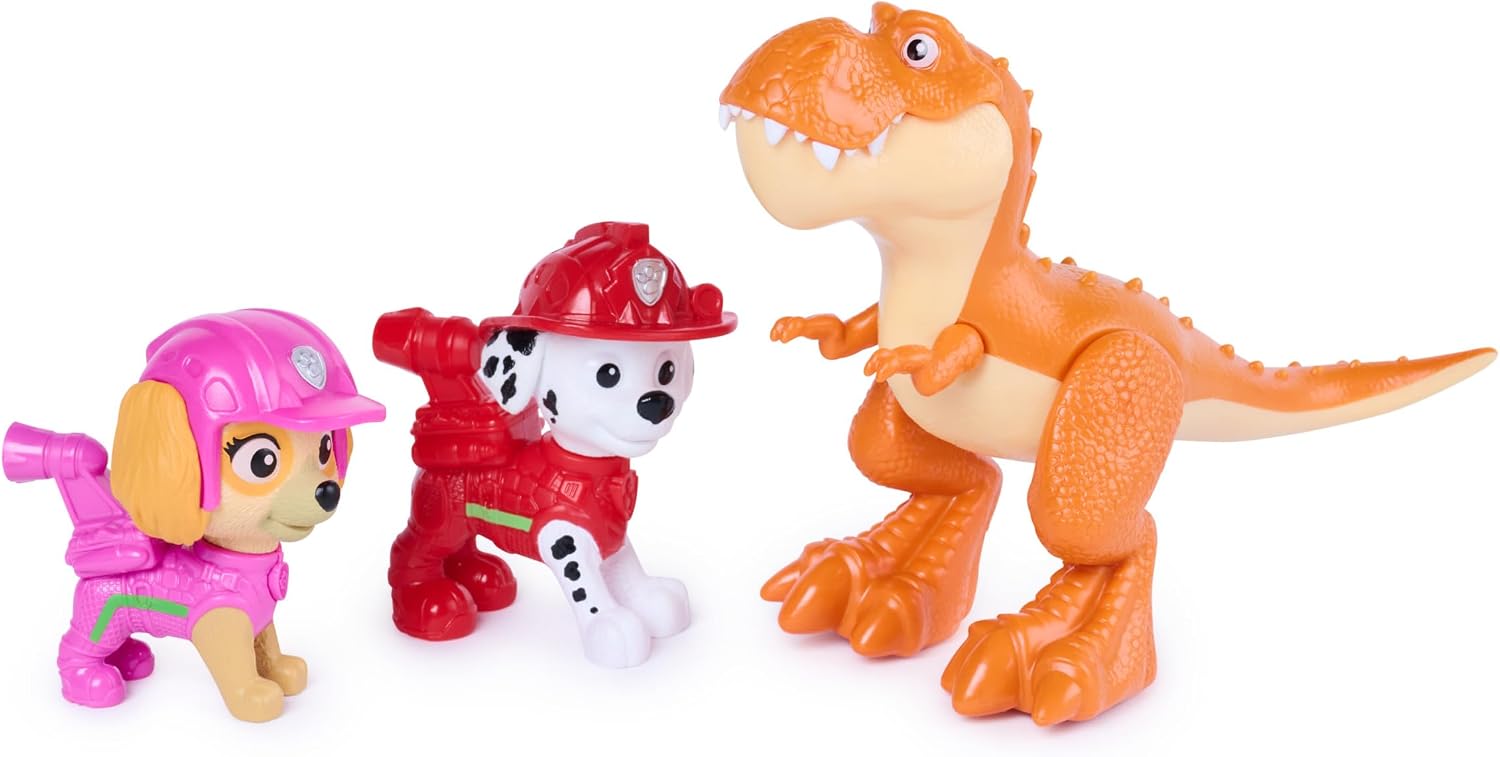 Paw Patrol Dino 6pc Adventure Figure Pack