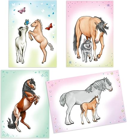 TOPModel Miss Melody Copy And Colouring Book