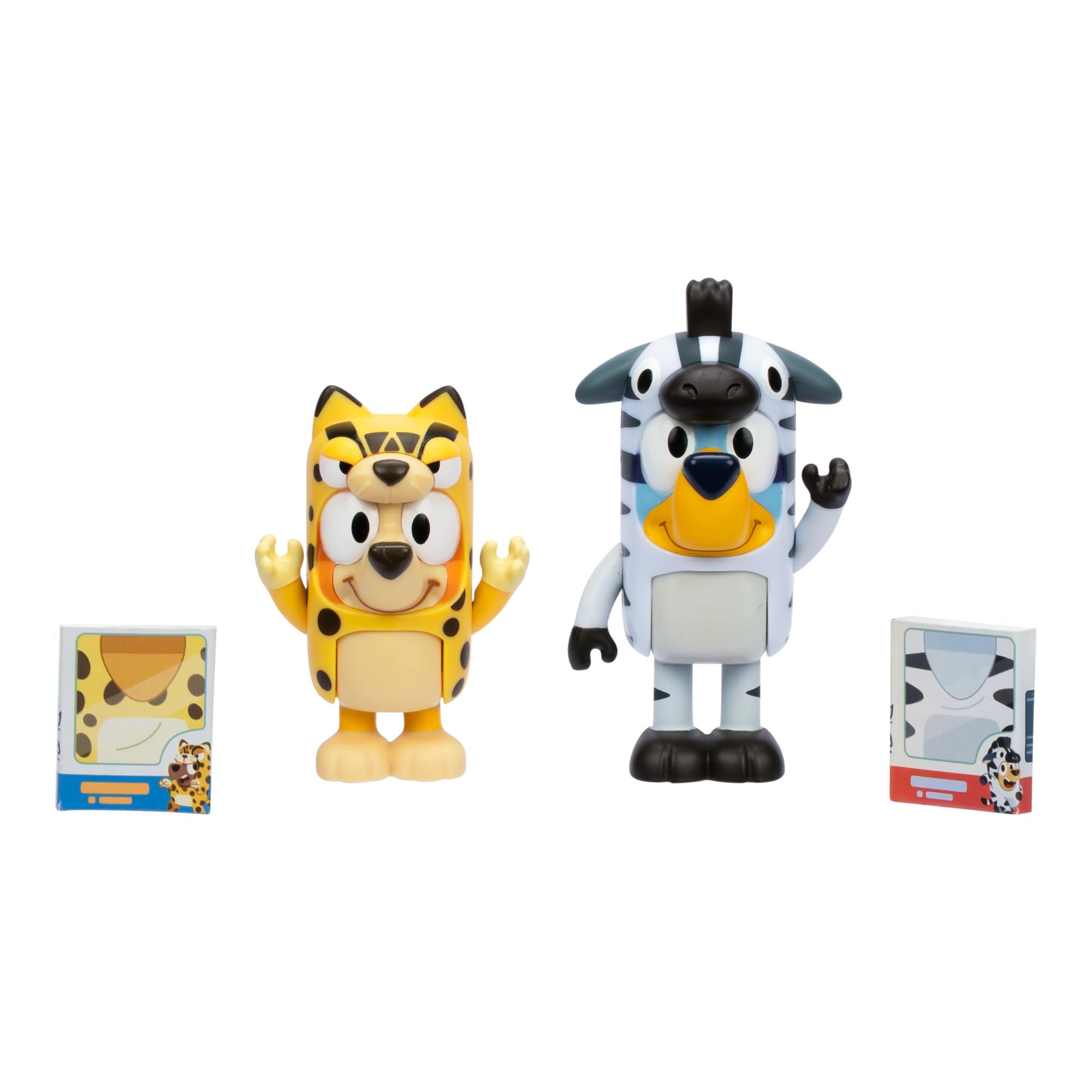 Bluey Figure 2pk Animal Costumes