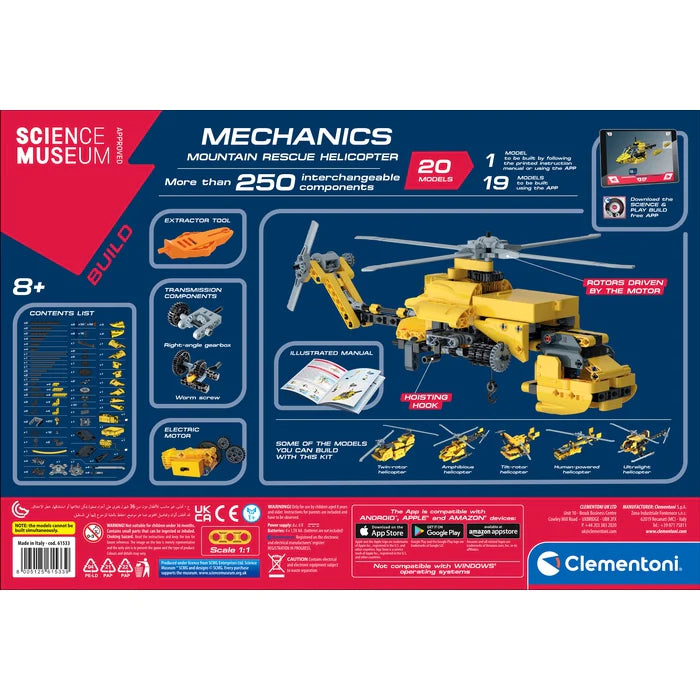 Mechanics Laboratory Mountain Rescue 20 Model Construction Set