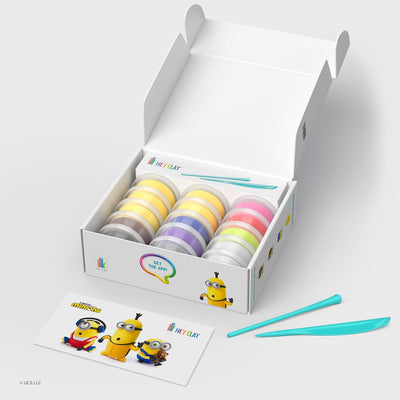 Hey Clay Sculpting Clay Minions 15 Can Set