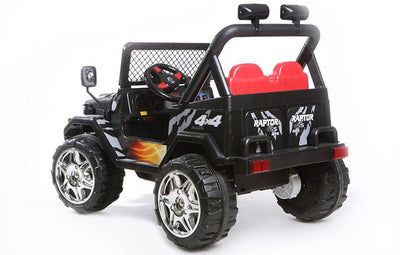 Kayto Raptor Ride On Jeep 12V Black