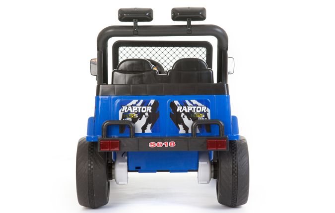 Kayto Raptor Ride On Jeep 12V Blue