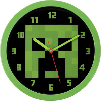 Minecraft Wall Clock