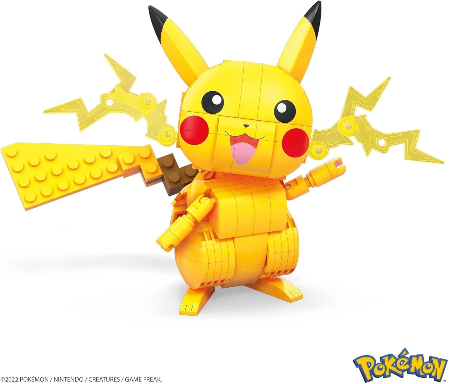 Pokemon Mega Bloks Build And Show Pikachu