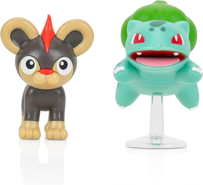 Pokemon Battle Figure Pack Litleo / Bulbasaur