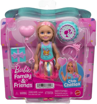 Barbie Club Chelsea Doll And Accessories
