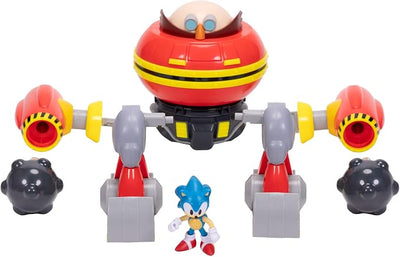 Sonic The Hedgehog Hammer Egg Robot And Sonic Figure