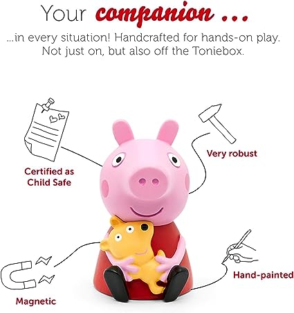 Tonies Peppa Pig On The Road With Peppa Audio Tonie