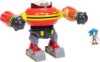Sonic The Hedgehog Hammer Egg Robot And Sonic Figure