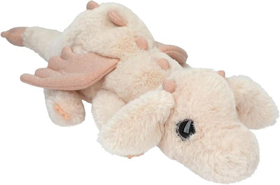 Snukis Plush Soft Toy Dragon Apriocot
