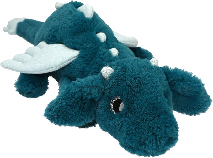 Snukis Plush Soft Toy Dragon Petrol