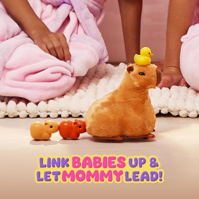 Pets Alive Mommy Capybara And Baby Surprise