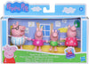 Peppa Pig Peppa's Family Bedtime 4pc Figure Set