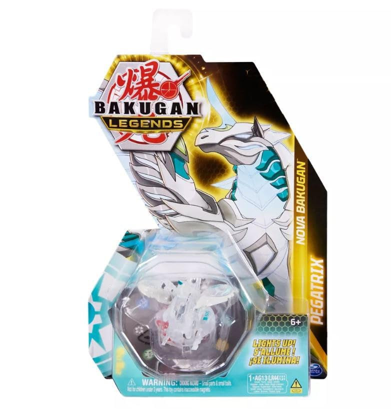 Bakugan Legends Light Up Nova Pegatrix Green/ Clear