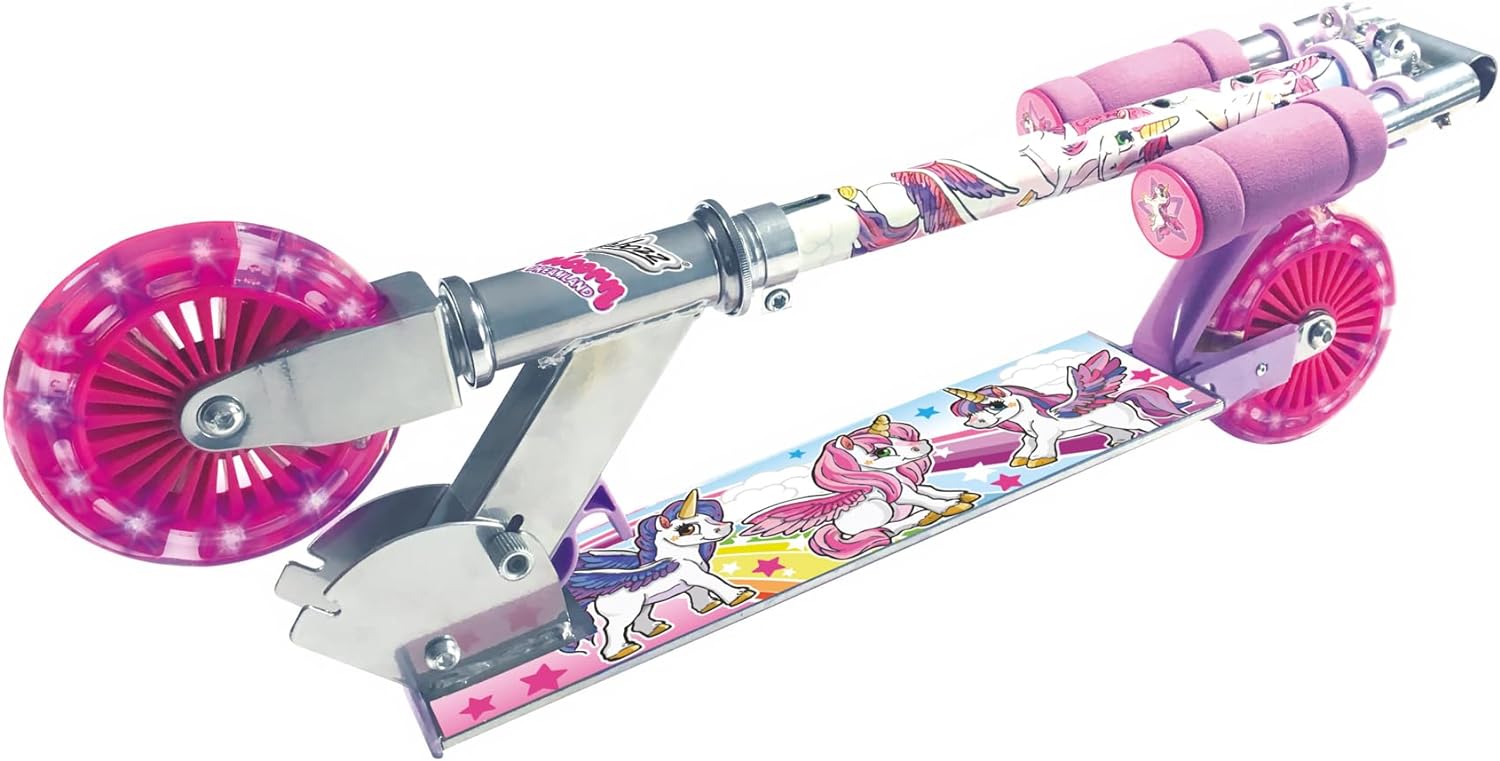 Unicorn Dreamland Scooter With Light Up Wheels