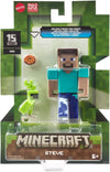 Minecraft Core Figure Steve With Parrot