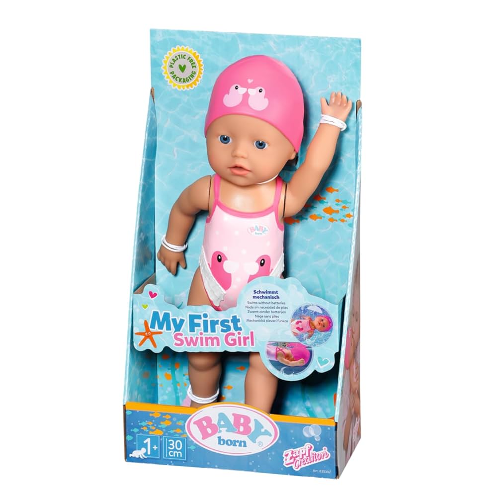 Baby Born Lizzie 30cm Swim Doll