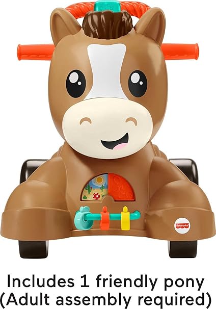 Fisher Price Walk  Bounce And Ride Pony