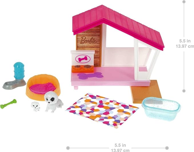 Barbie Mini Playset With Pet GRG78