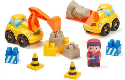 Abrick Construction Crane Playset