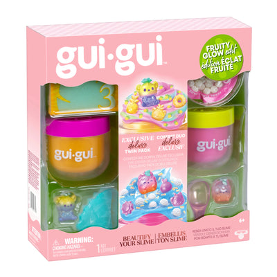 Gui Gui Beautify Your Slime Fruity Glow Deluxe Pack