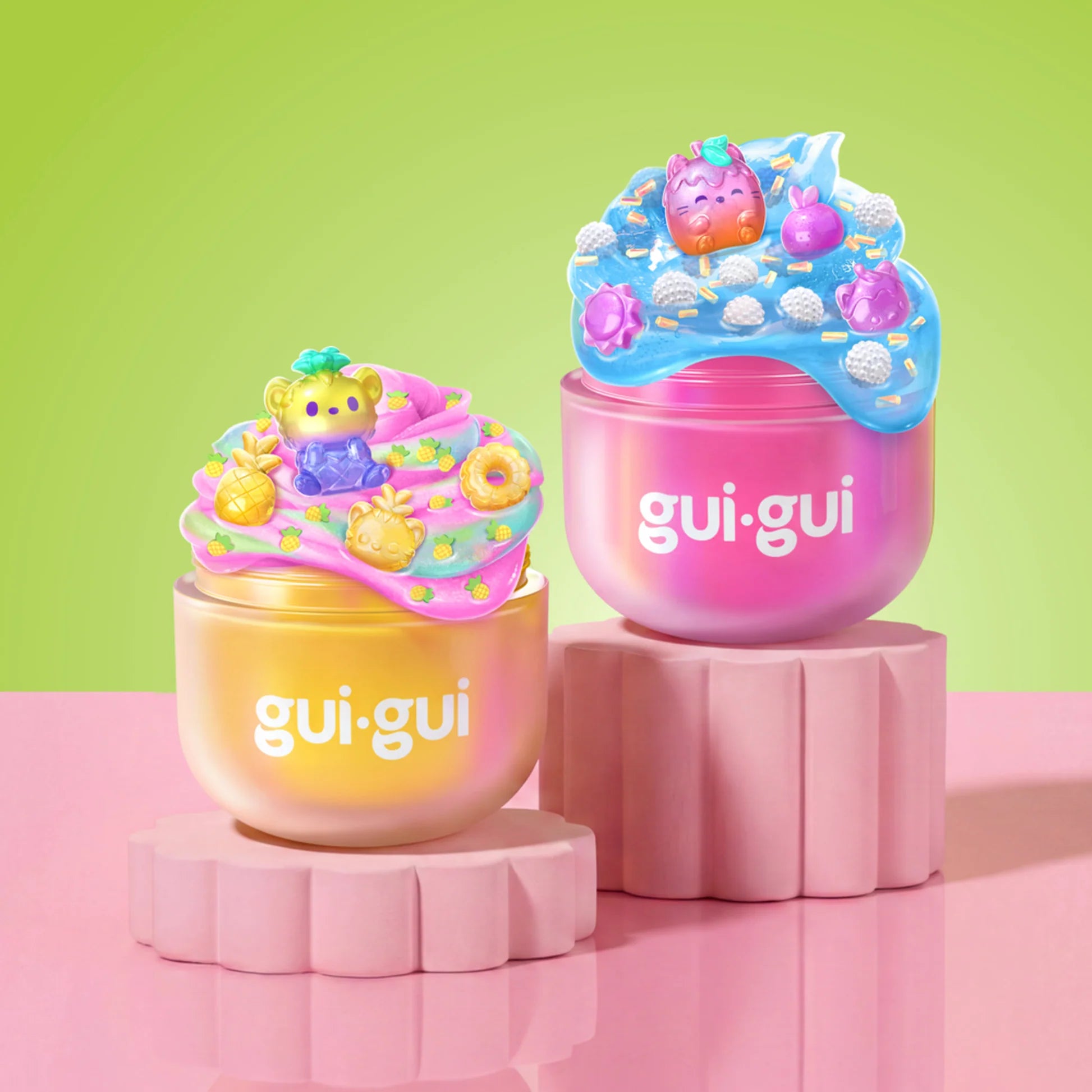 Gui Gui Beautify Your Slime Fruity Glow Deluxe Pack