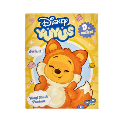 Disney YuYus Winnie The Pooh Vinyl Plush Soft Toy Pendant Assorted