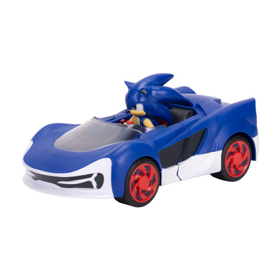 Sonic The Hedgehog Rev It Racers Vehicle And Figure Sonic And Speed Star Lightning