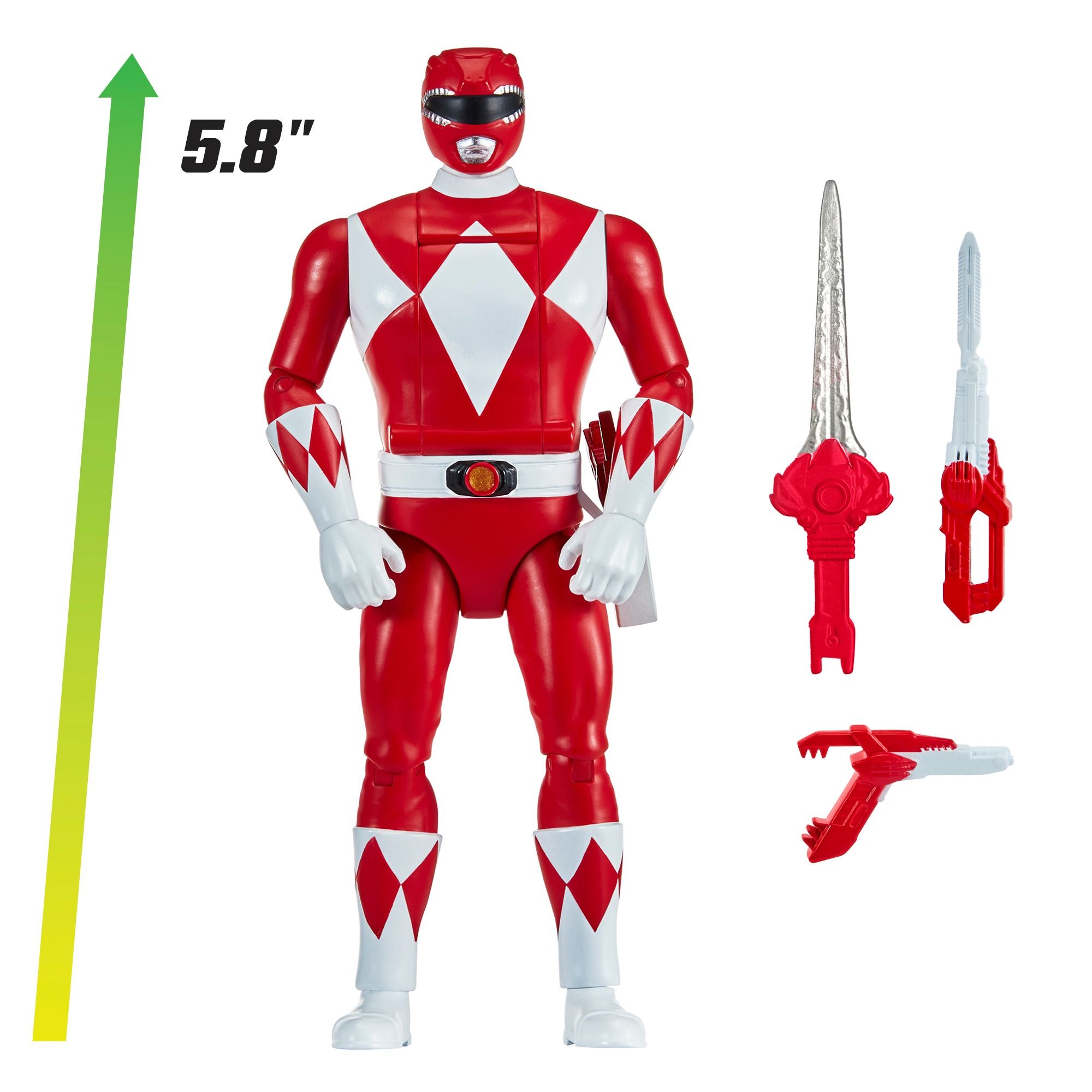 Power Rangers Mighty Morphin' Re-Ignite Action Figure Red Ranger