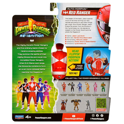 Power Rangers Mighty Morphin' Re-Ignite Action Figure Red Ranger