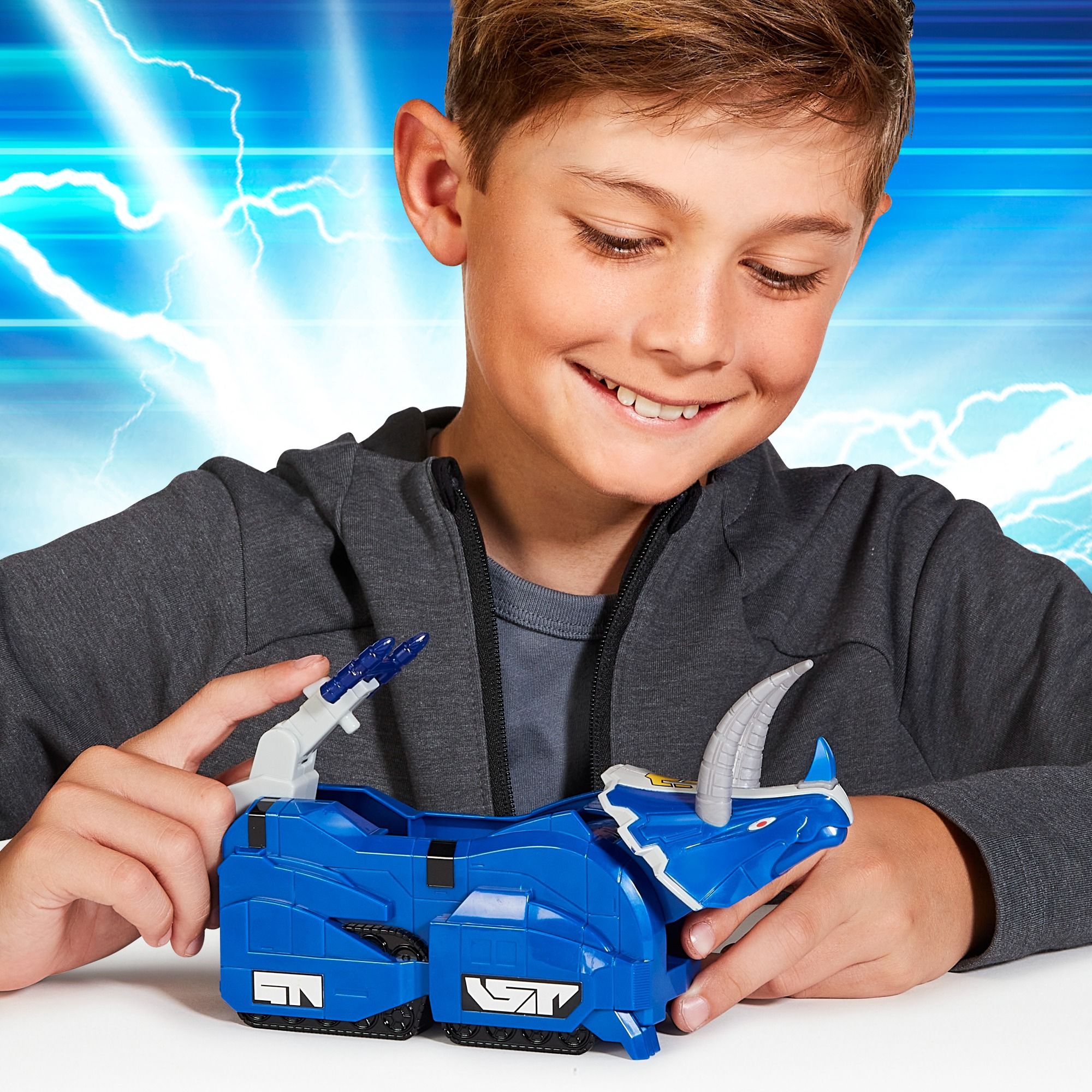 Power Rangers Mighty Morphin' Re-Ignite Dinozord Triceratops