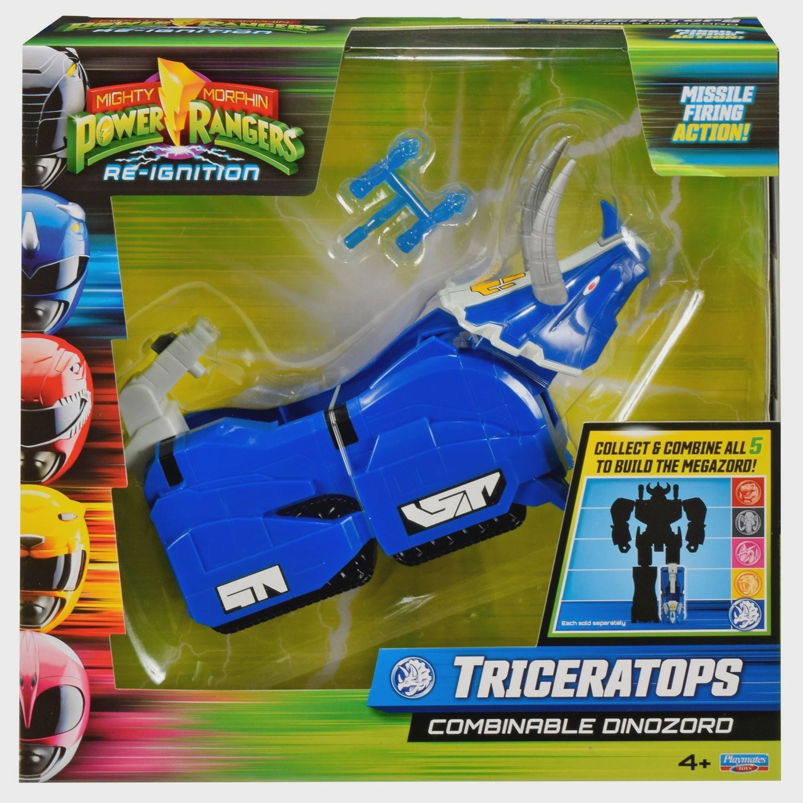 Power Rangers Mighty Morphin' Re-Ignite Dinozord Triceratops