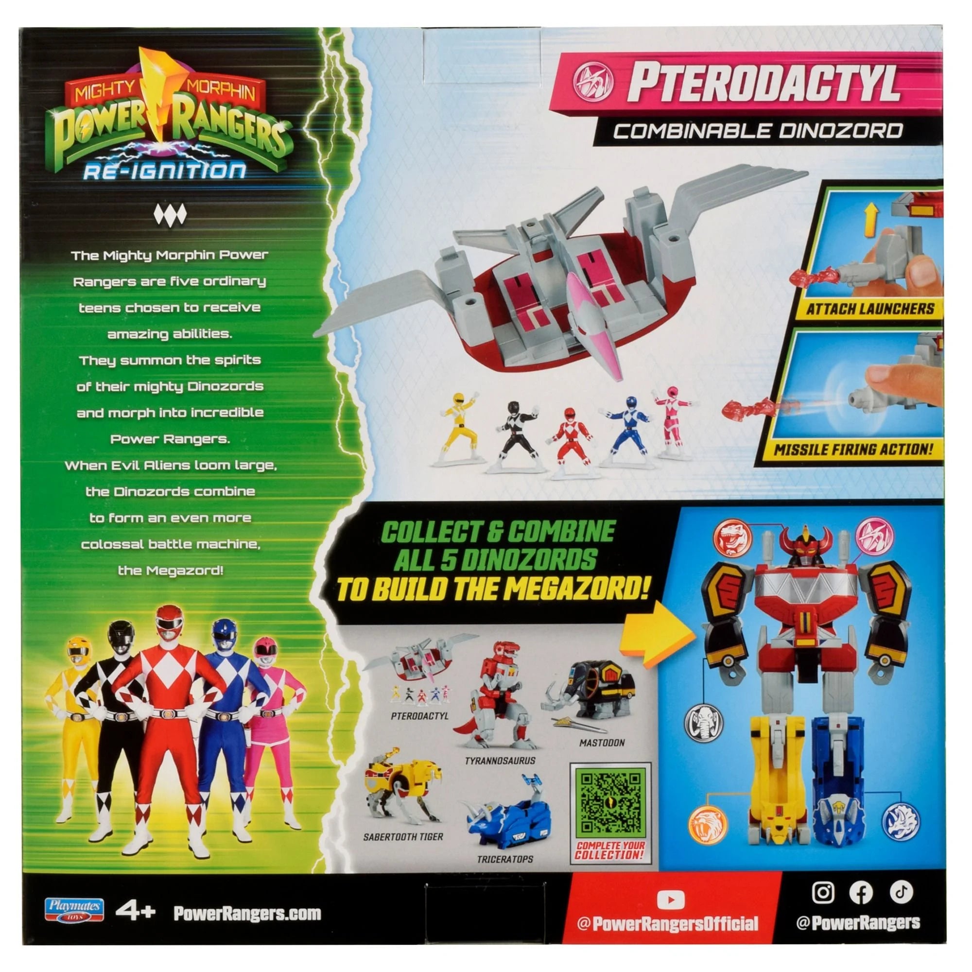 Power Rangers Mighty Morphin' Re-Ignite Dinozord Pterodactyl