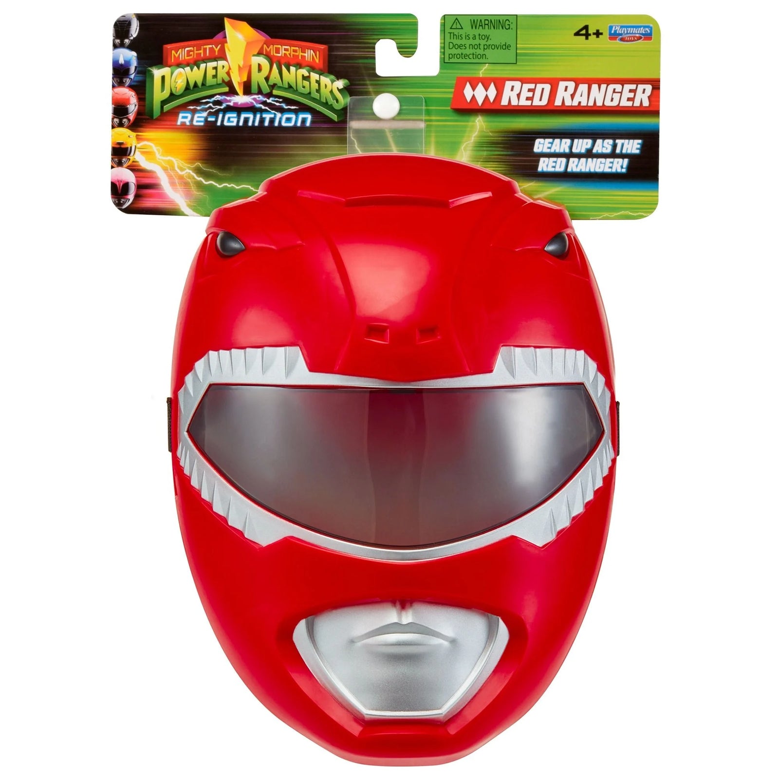 Power Rangers Mighty Morphin' Re-Ignition Face Mask Red Ranger