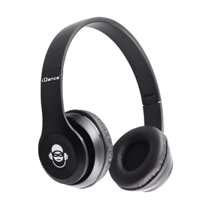 iDance Wireless Blue Tooth Headphones Black