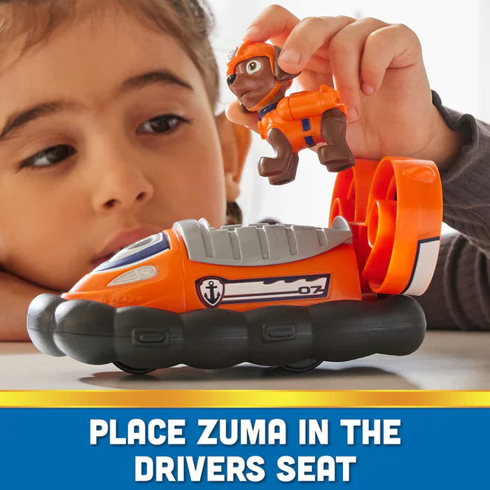 Paw Patrol Zuma Hovercraft With Zuma Figure