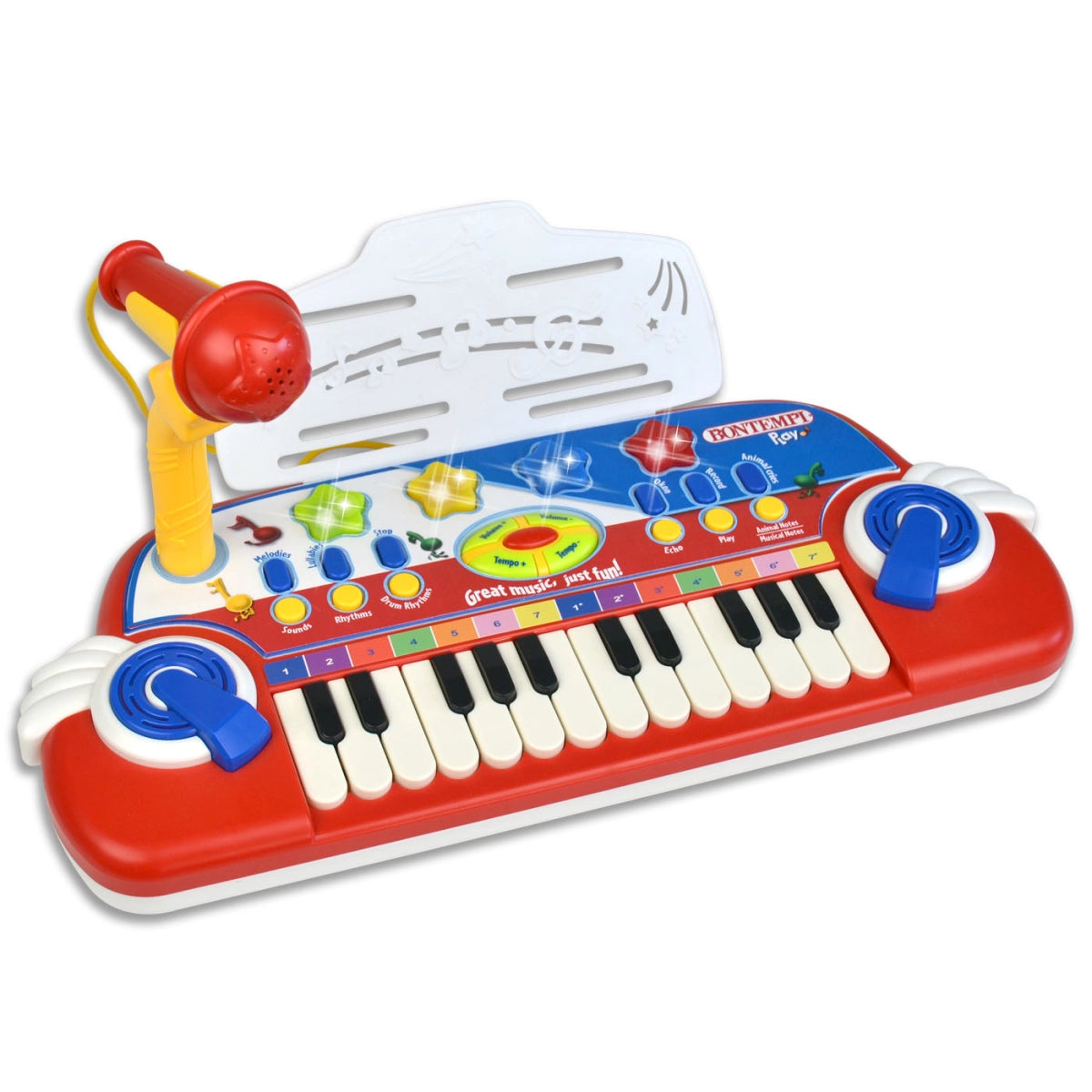 Bontempi 24 Key Electronic Keyboard With Microphone