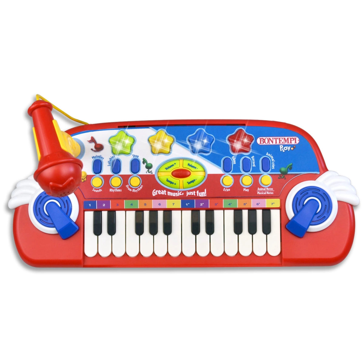 Bontempi 24 Key Electronic Keyboard With Microphone
