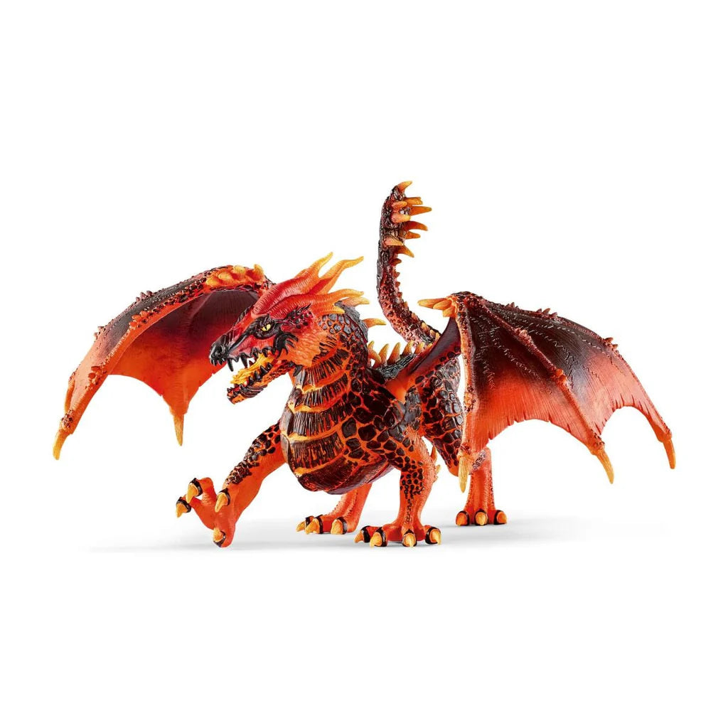 Schleich Eldrador70138 Lava Dragon With Movable Wings And Jaw