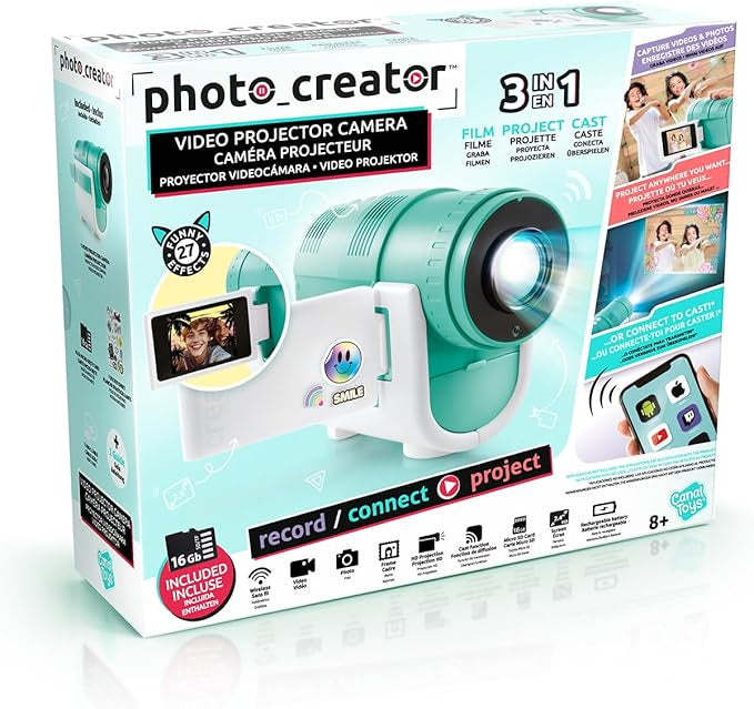 Photo Creator Video Projector Camera