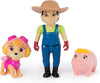 Paw Patrol Hero Pup Figure Pack Skye And Farmer Yumi