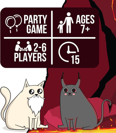 Exploding Kittens Good vs Evil Game