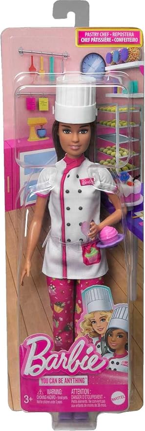 Barbie You Can Be Anything Doll Pastry Chef